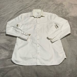 Van lack royal men button down shirt